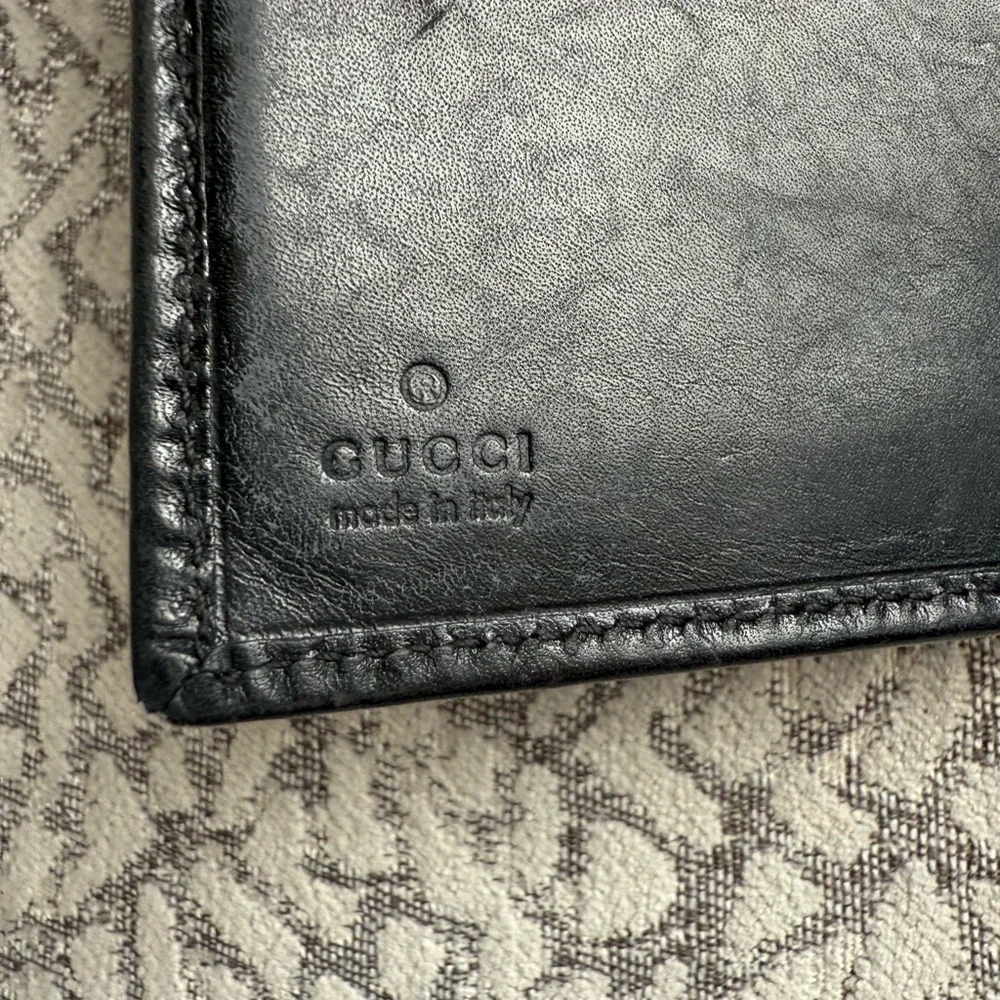 Gucci Jackie GG Bi-fold Compact Leather Wallet Vintage - Picture 4 of 10